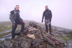 Paul and gordon on Meall Gorm summit Paul and gordon on Meall Gorm summit