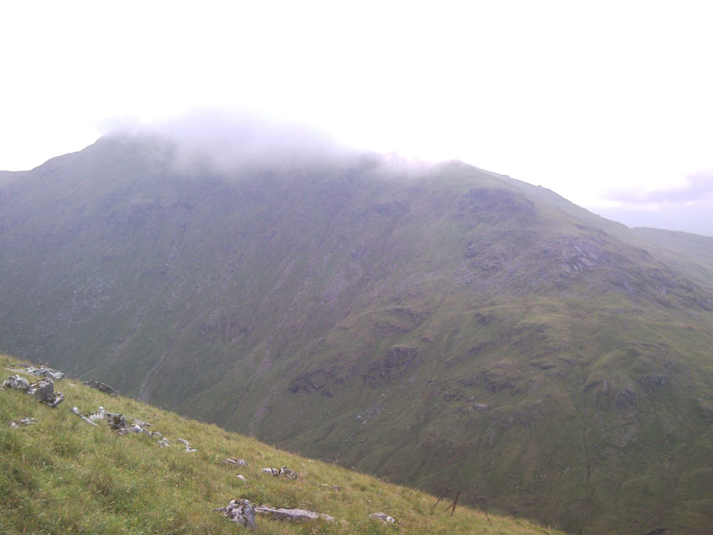 16 Ben Challum with its head in the clouds