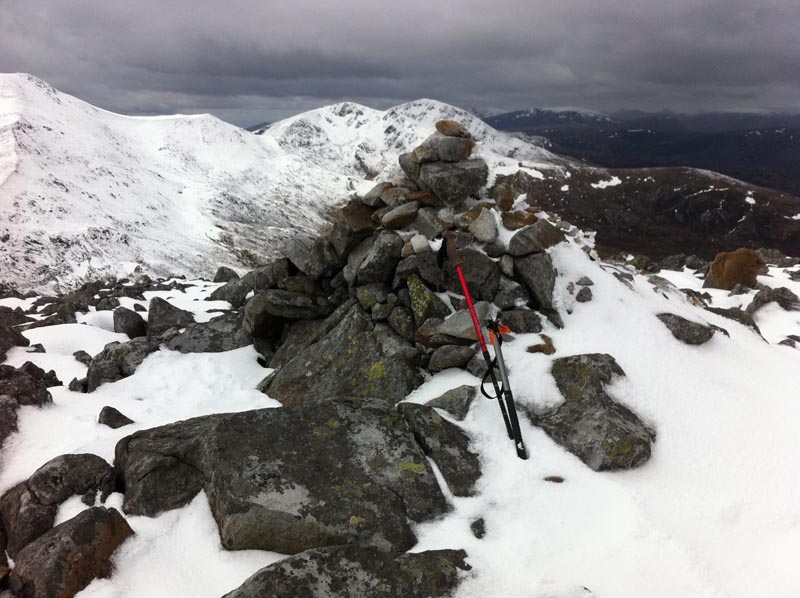 Carn nan Gobhar summit
