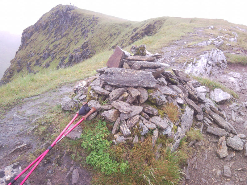 Sgurr nan Clach Geala summit