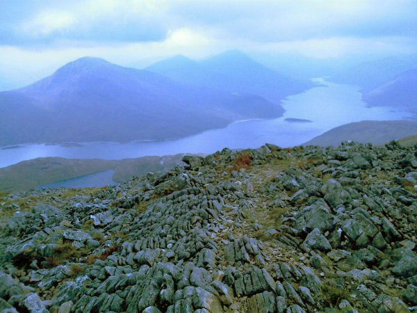 View over Loch Quoich