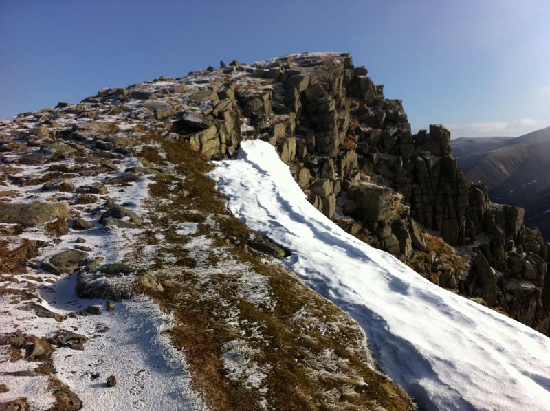 final pull to the summit