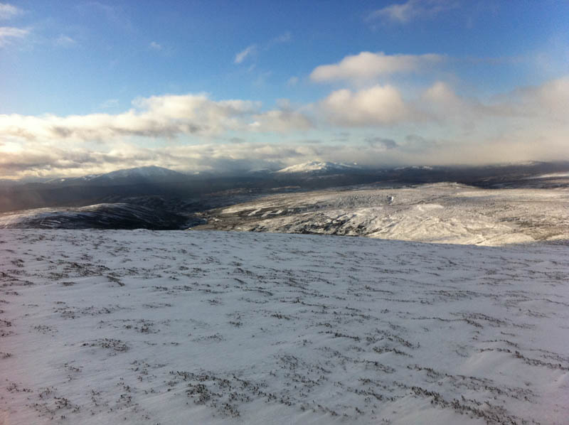 view SW to the corbetts